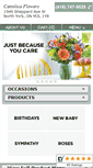 Mobile Screenshot of cattolicaflowers.com